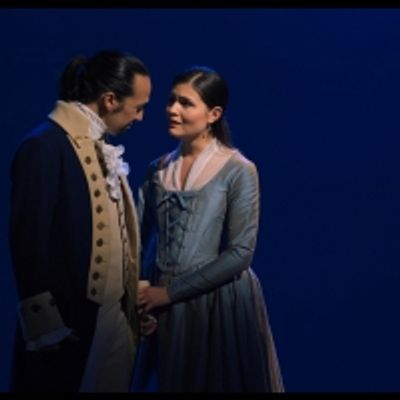 Photo Flash: See Lin-Manuel Miranda, Phillipa Soo, and Leslie Odom, Jr. in a First Look at HAMILTON on Disney+