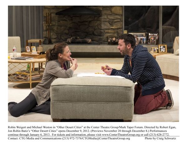 Robin Weigert and Michael Weston Photo