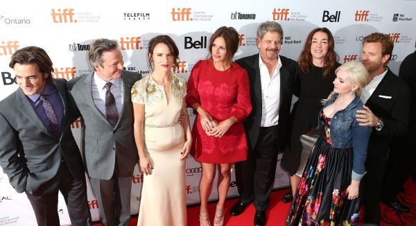 Dermot Mulroney, Chris Cooper, Juliette Lewis, Julia Roberts, John Wells, Julianne Ni Photo