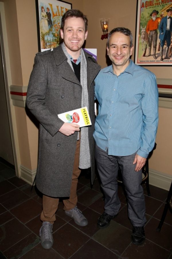 Michael Leo and Joe DiPietro. Photo by Joseph Marzullo. Photo