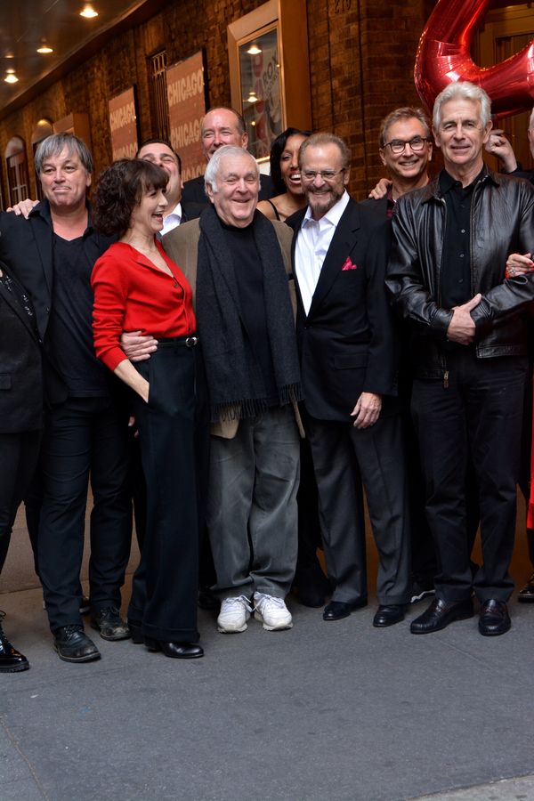 Jim Borstelmann, Bebe Neuwirth, John Kander, Barry Weissler and James Naughton Photo