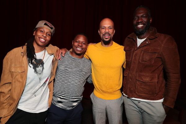 Executive Producer Lena Waithe, Jason Mitchell, Executive Producer Common and Directo Photo