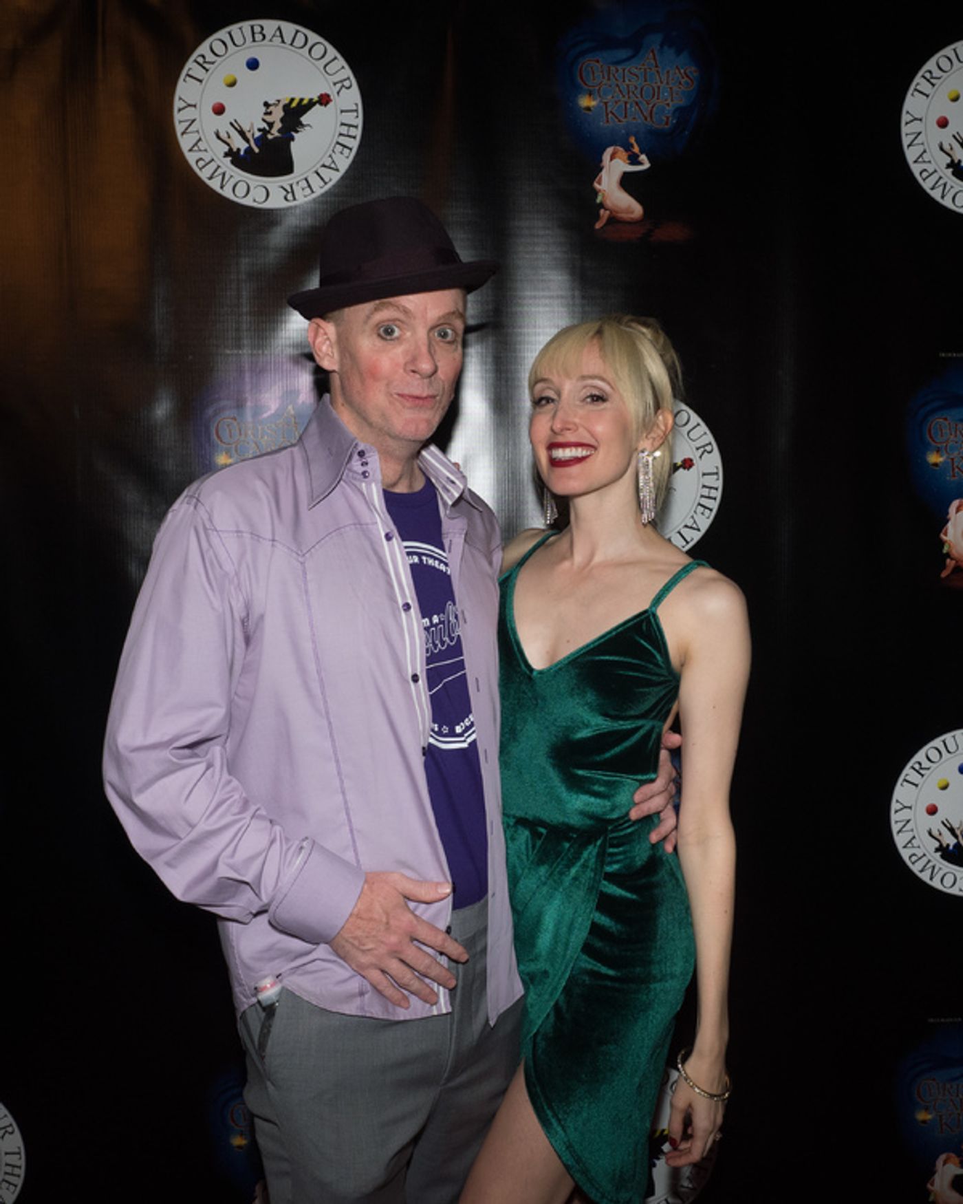 Photo Coverage: Curtain Call And Press Night Of The Troubies' A CHRISTMAS CAROLE KING  Image