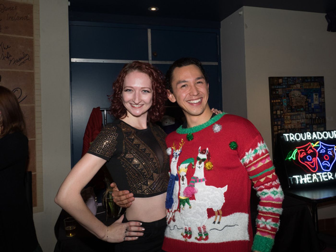 Photo Coverage: Curtain Call And Press Night Of The Troubies' A CHRISTMAS CAROLE KING  Image