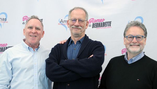 Justin Ross, Cohen, Mark Saltzman, Steve Orich Photo