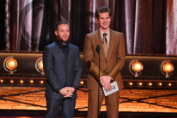 Robin de Jesus and  Andrew Garfield  Photo