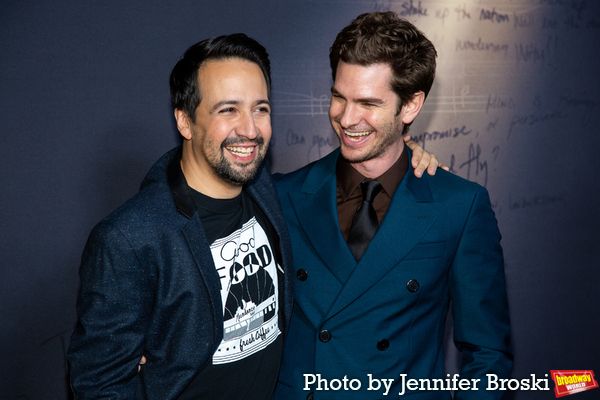 Lin-Manuel Miranda, Andrew Garfield Photo