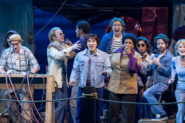 The cast of Bruce at Seattle Rep. Photo