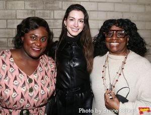 Danielle Brooks, Anne Hathaway and Director LaTanya Richardson Jackson Photo
