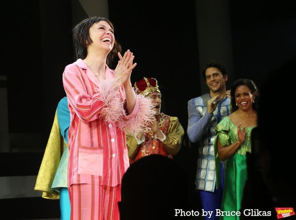 Sutton Foster, Paul Kreppel, Cheyenne Jackson and Nikki Renee Daniels Photo