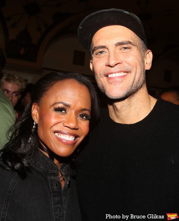 Nikki Renee Daniels and Cheyenne Jackson  Photo