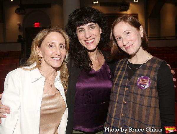 Producer Jill Furman, Director Leigh Silverman and Producer Rachel Sussman Photo
