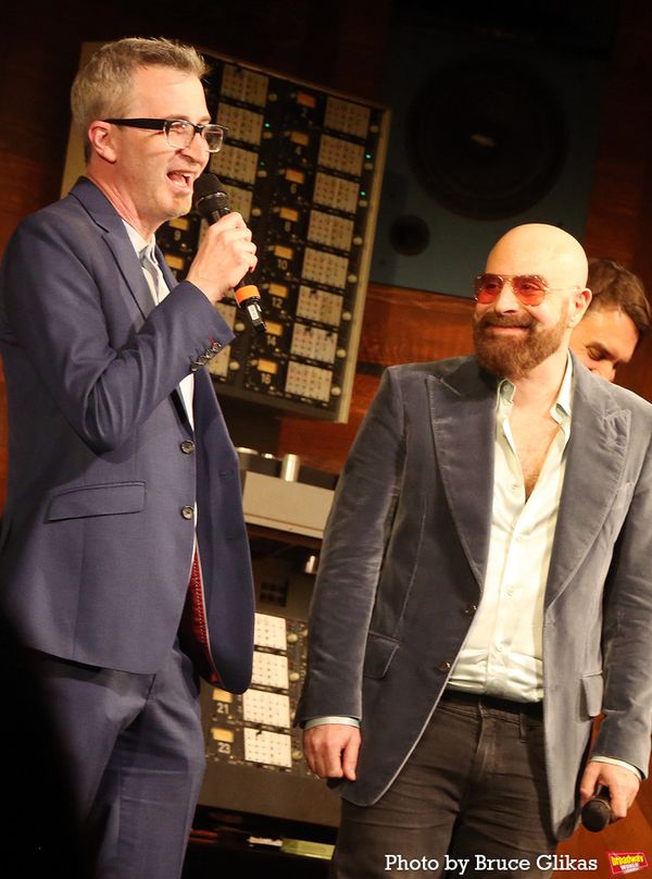Director Daniel Aukin and Playwright David Adjmi Photo
