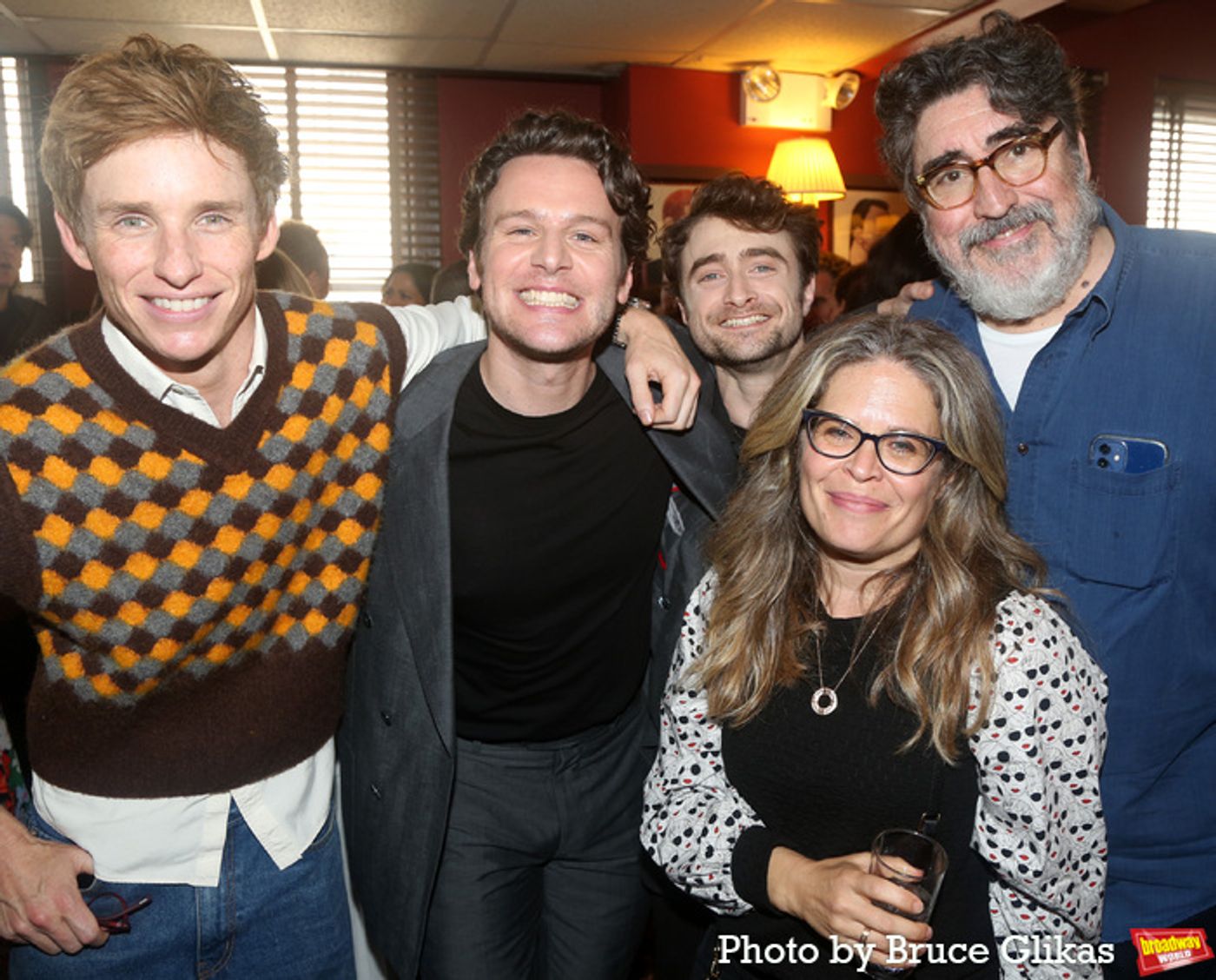 Photos: Jonathan Groff and Friends Celebrate New Sardi's Caricature  Image