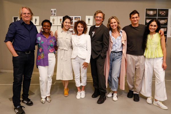 Bartlett Sher and the Cast of MCNEAL Photo