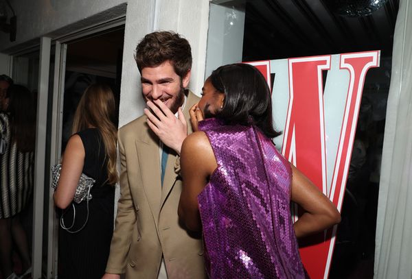 Ayo Edebiri and Andrew Garfield Photo