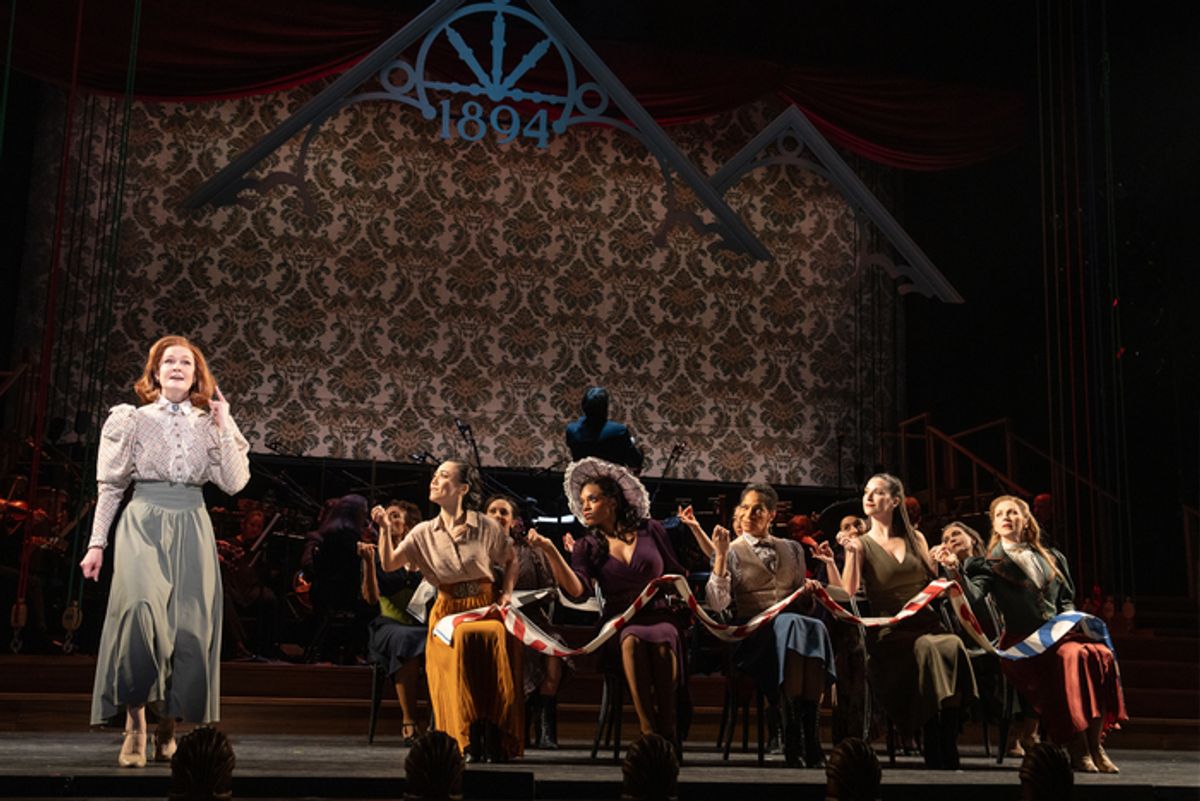 Kate Baldwin and Cast of Love Life at 