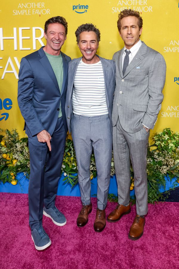 Hugh Jackman, Shawn Levy and Ryan Reynolds  Photo
