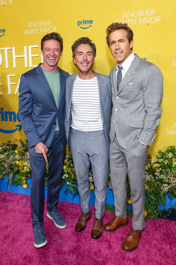 Hugh Jackman, Shawn Levy and Ryan Reynolds  Photo