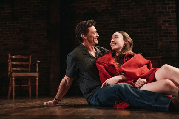 Hugh Jackman and Ella Beatty Photo
