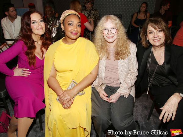 Jennifer Simard, Natalie Venetia Belcon, Mia Farrow and Beth Leavel  Photo