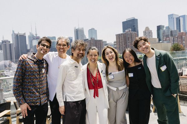 David Bengali, Clint Ramos, David Henry Hwang, Linda Cho, Cynthia J. Tong, Miranda Go Photo
