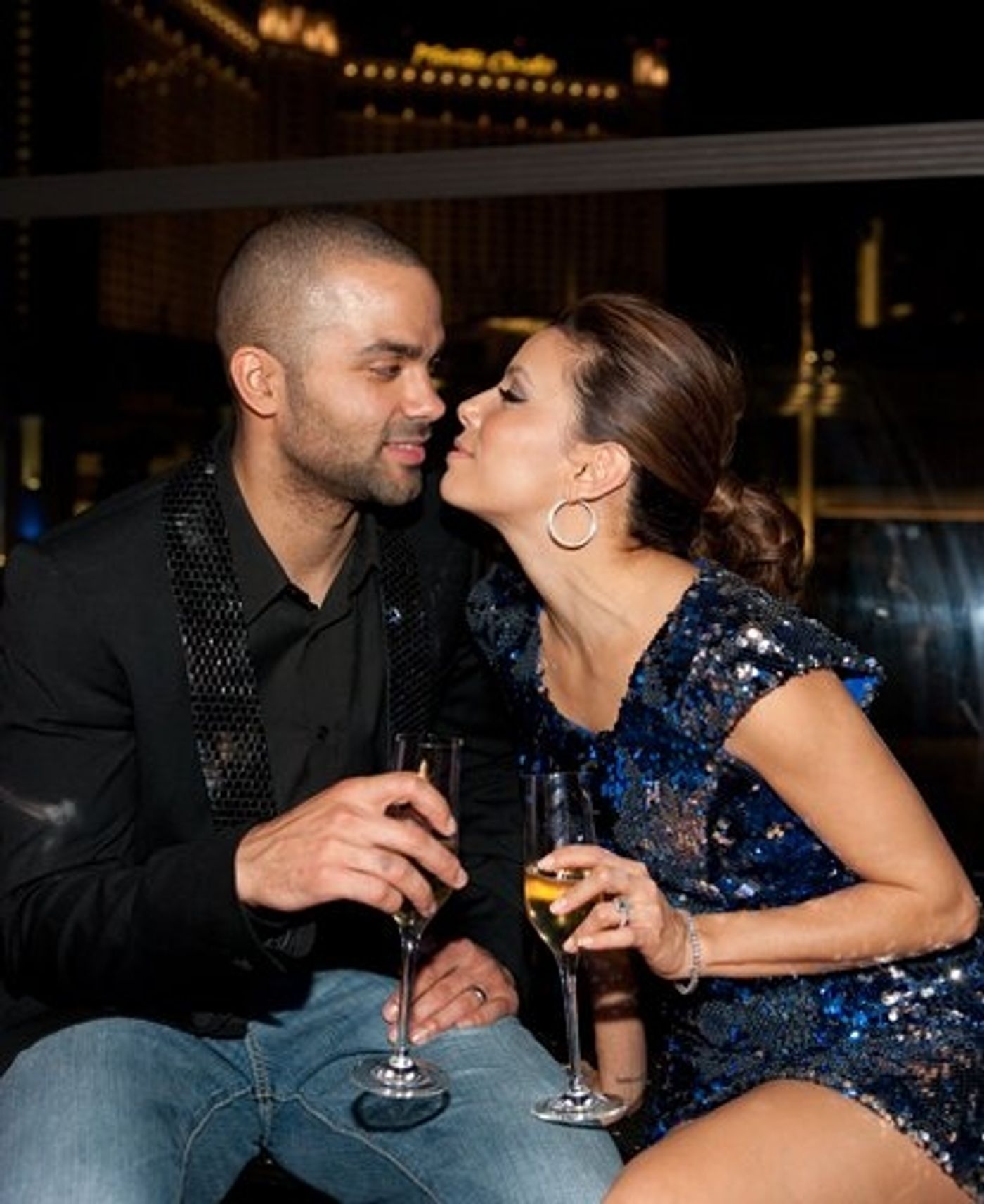 Photo Coverage: Longoria, Lopez & Parker Ring in the New Year at Eve NIghtclub in Las Vegas  Image