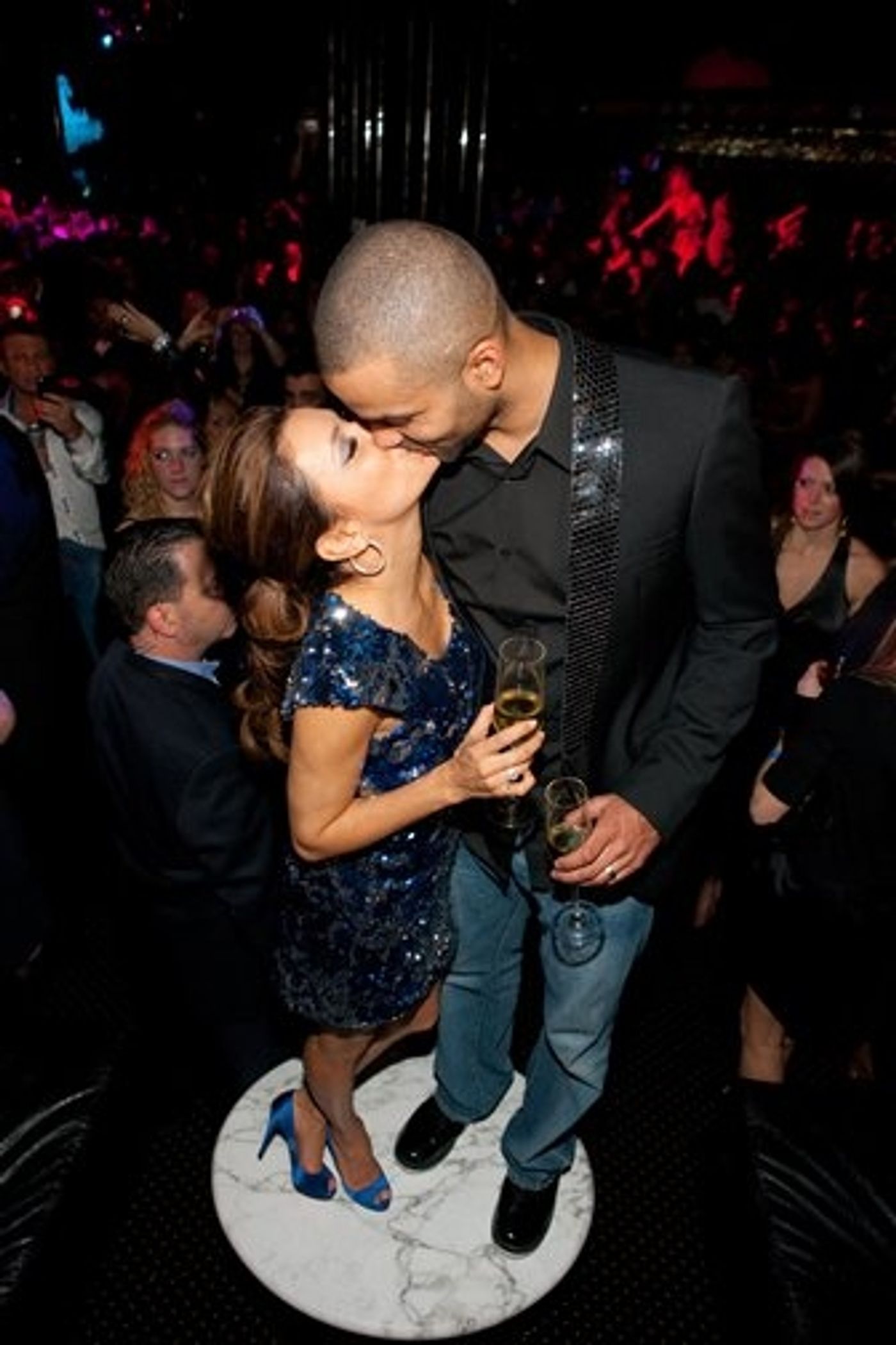 Photo Coverage: Longoria, Lopez & Parker Ring in the New Year at Eve NIghtclub in Las Vegas  Image